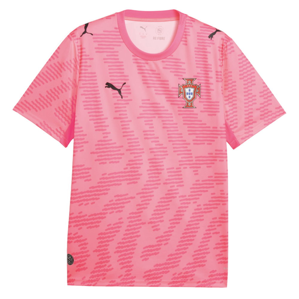 2026-2027 Portugal Home Goalkeeper Shirt (Pink) (Jose Sa 12)