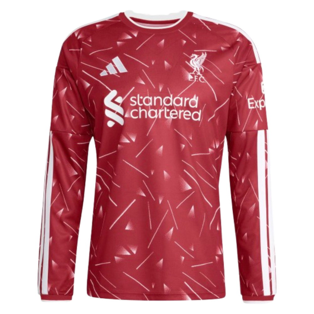 2026-2027 Liverpool Long Sleeve Home Shirt (Fowler 9)