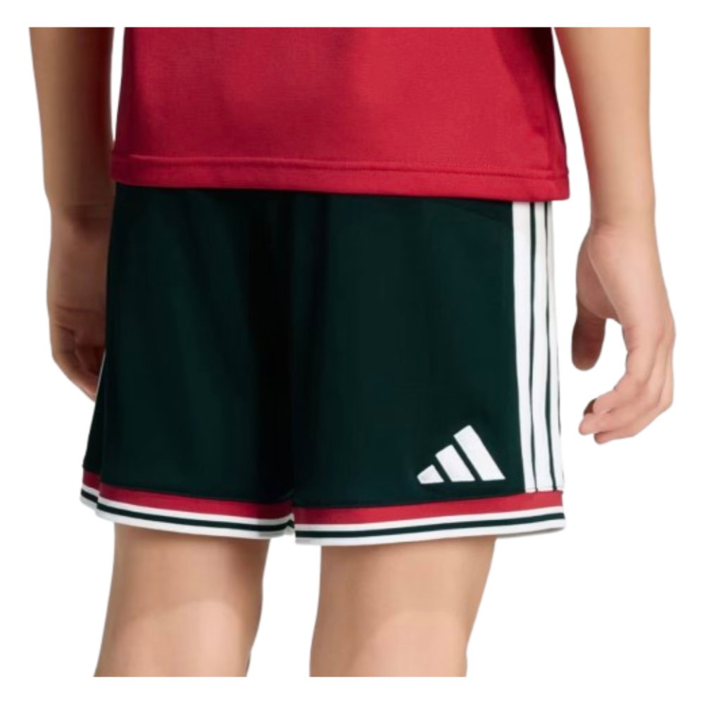 2026-2027 Man Utd Home Shorts (Black) - Kids