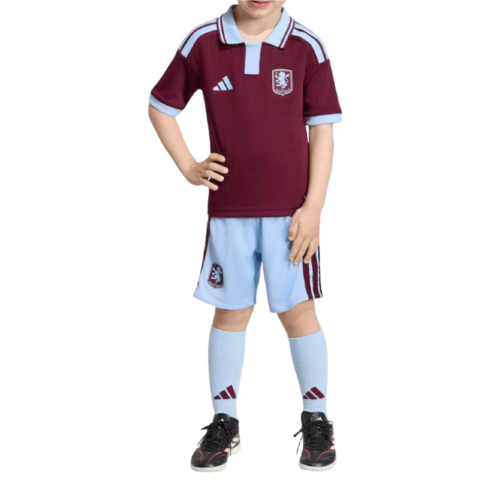 2026-2027 Aston Villa Home Mini Kit (Abraham 18)