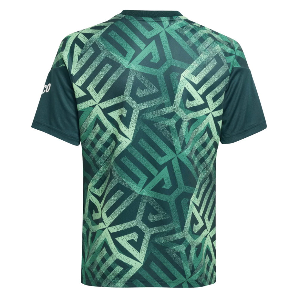 2026-2027 Mexico Home Pre-Match Shirt (Aurora Ivy) - Kids