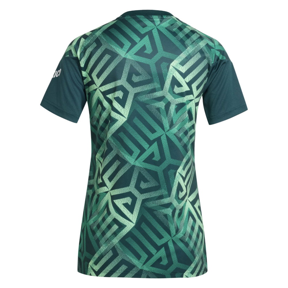 2026-2027 Mexico Home Pre-Match Shirt (Aurora Ivy) - Womens (Your Name)