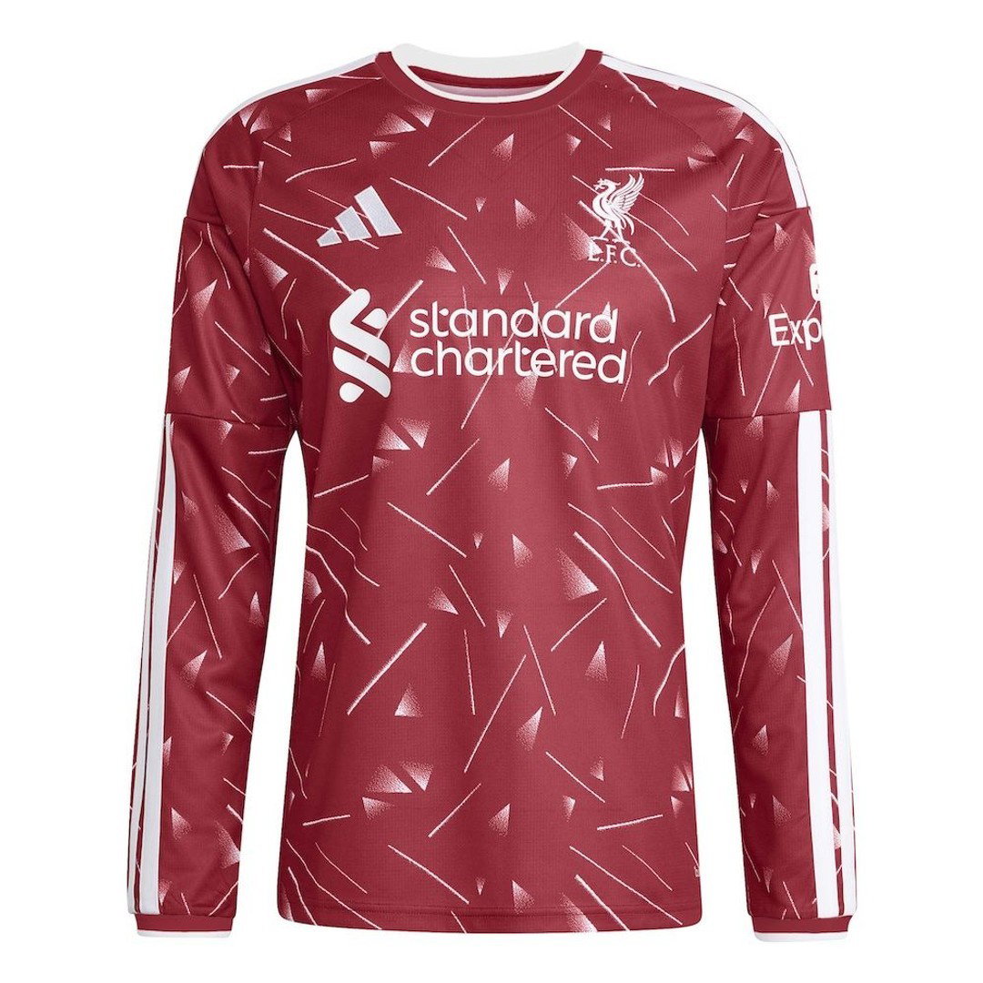 2026-2027 Liverpool Long Sleeve Home Shirt (Kids) (Dalglish 7)