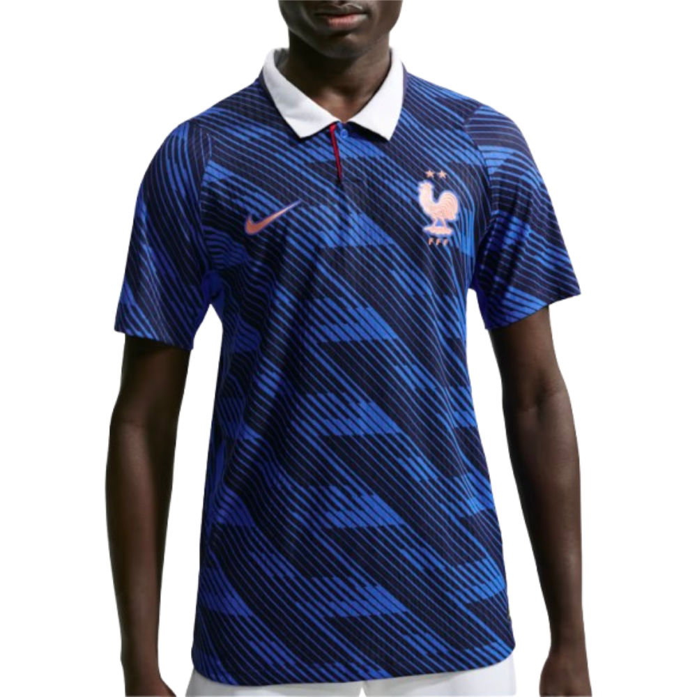 2026-2027 France Aero-Fit Authentic Match Home Shirt (Benzema 19)