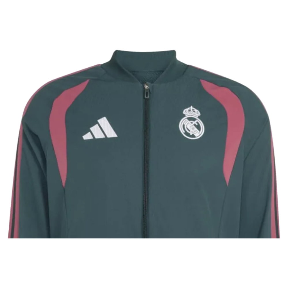 2026-2027 Real Madrid Presentation Jacket (Aurora Ivy)