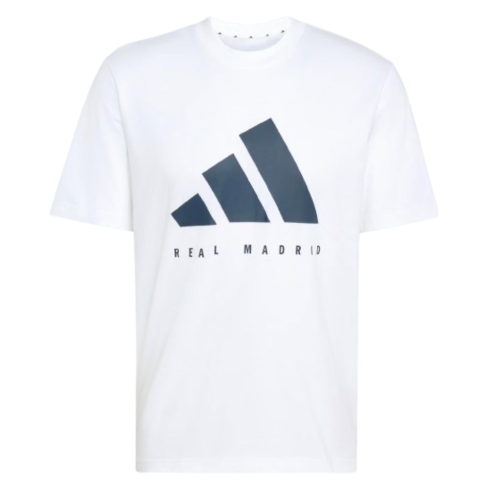 2026-2027 Real Madrid DNA Graphic Tee (White) (Your Name)