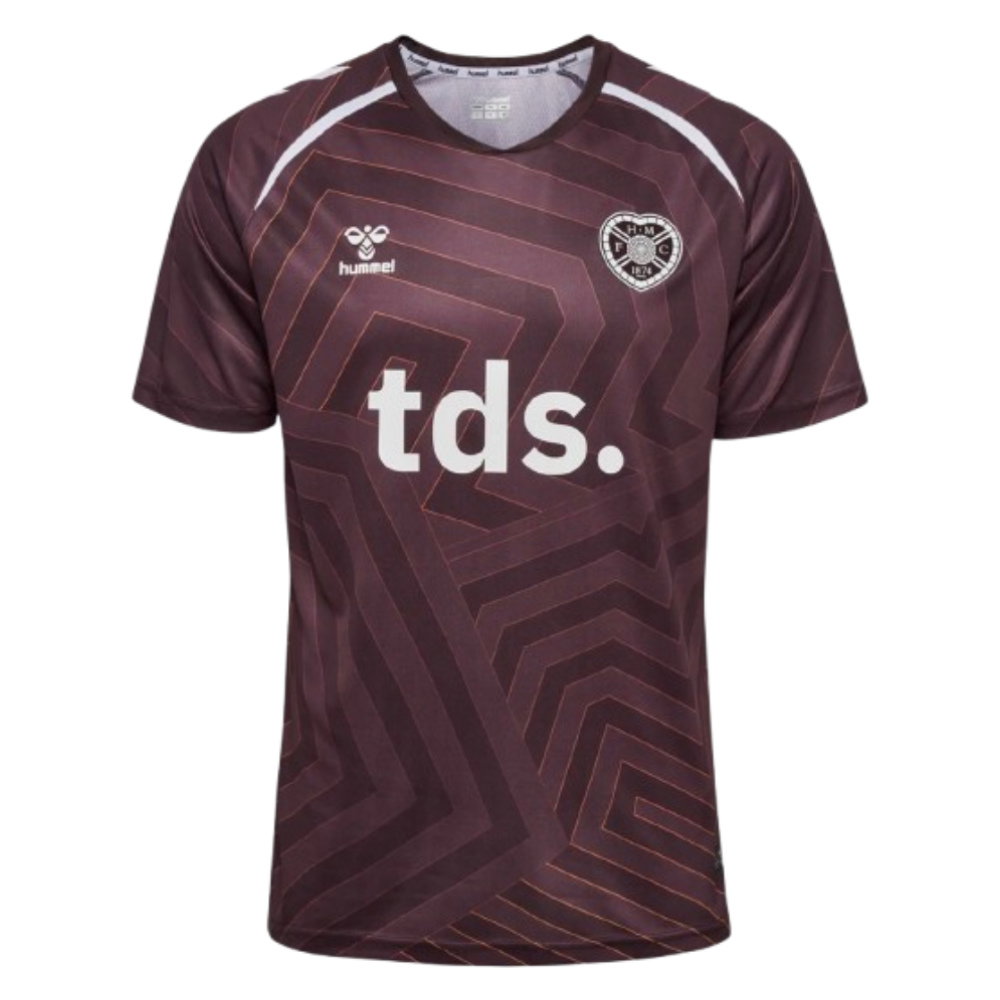 2026-2027 Hearts Home Matchday Shirt (Maroon) (Your Name)