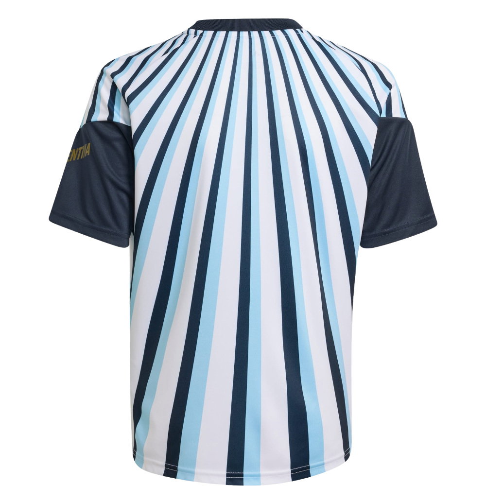 2026-2027 Argentina Home Pre-Match Shirt (White) - Kids (Messi 10)