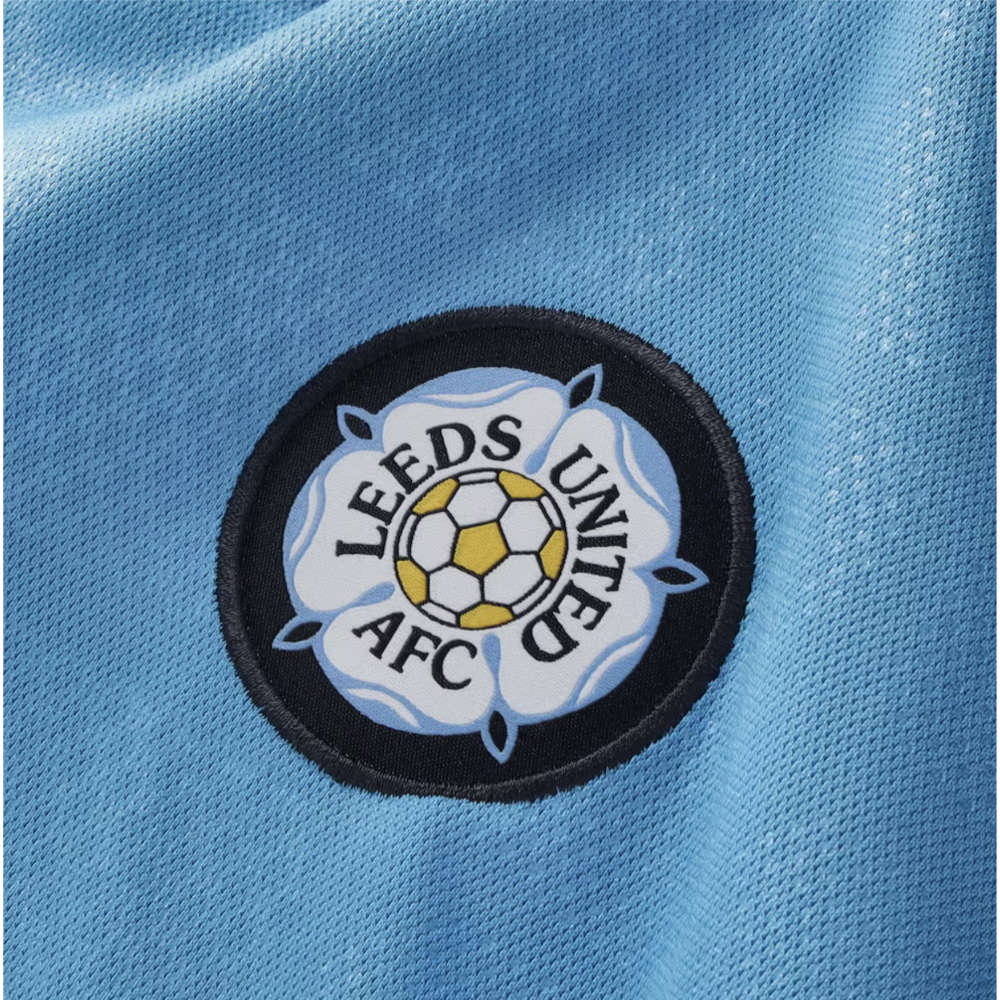 2026-2027 Leeds Goalkeeper Long Sleeve Shirt (Blue) - Kids (Perri 1)