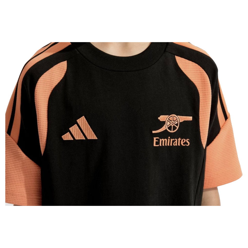 2026-2027 Arsenal Training Tee (Black) - Kids (Vieira 4)