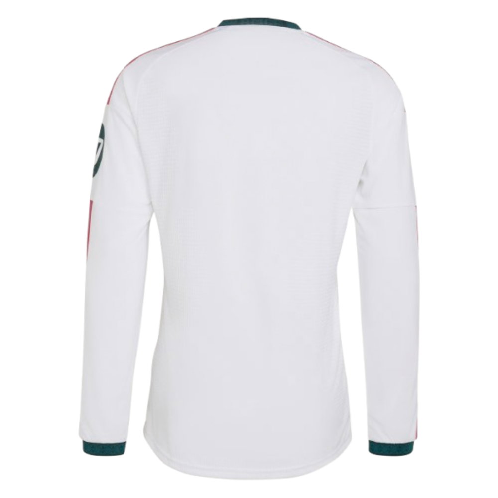 2026-2027 Real Madrid Authentic Long Sleeve Home Shirt (Figo 10)