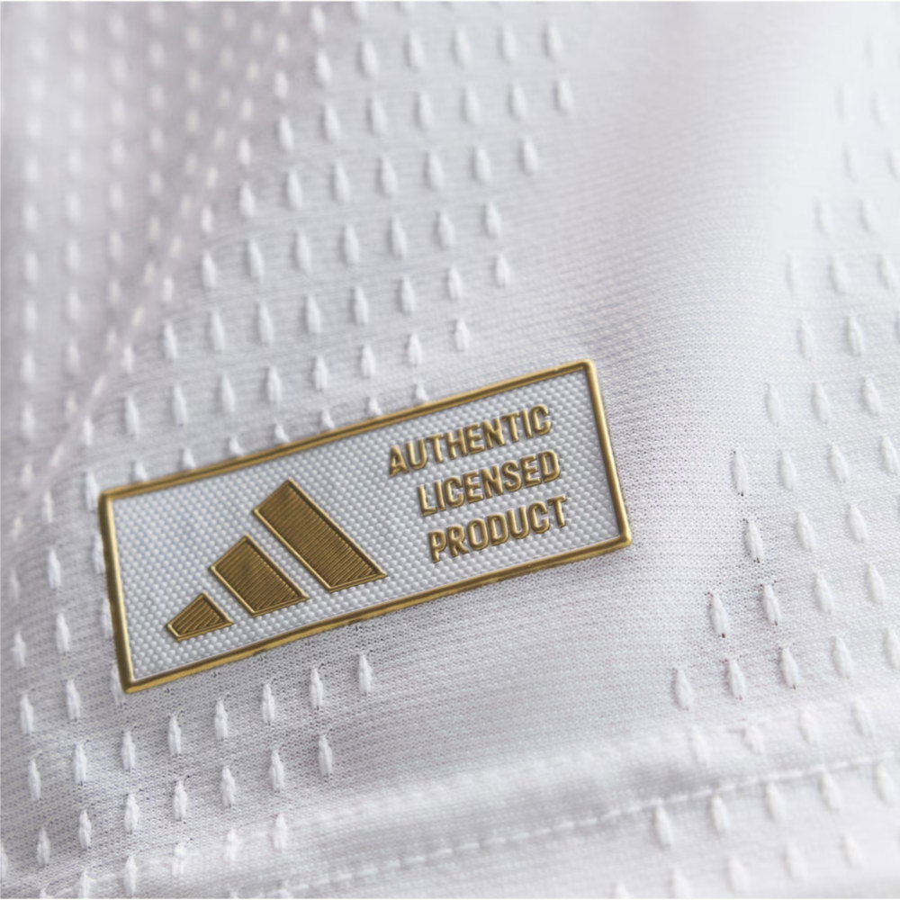 2026-2027 Real Madrid Authentic Long Sleeve Home Shirt (Figo 10)