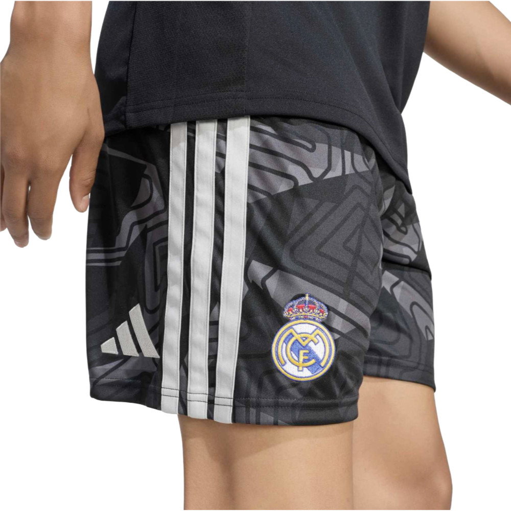 2026-2027 Real Madrid Home Goalkeeper Shorts (Black)