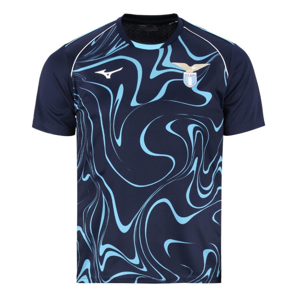2026-2027 Lazio Pre-Match Shirt (Dark Navy) (Your Name)