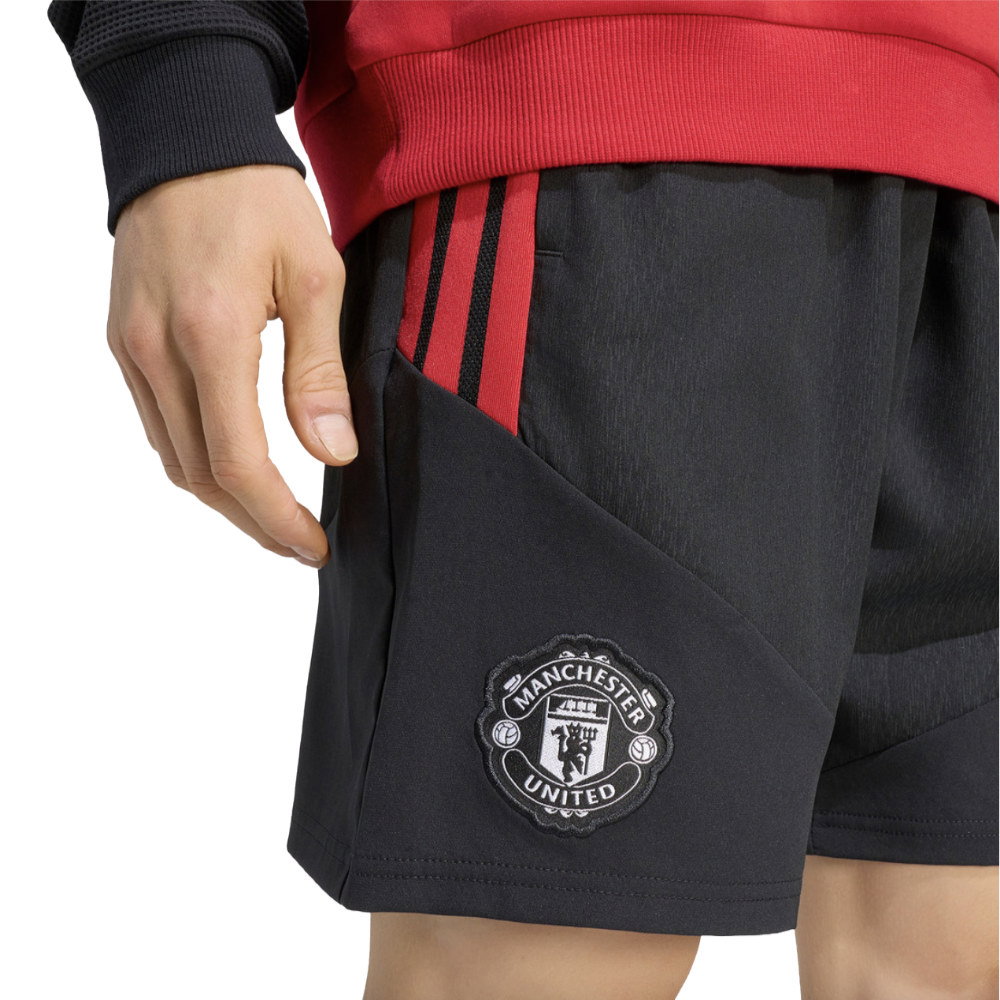 2026-2027 Man Utd Downtime Shorts (Black)