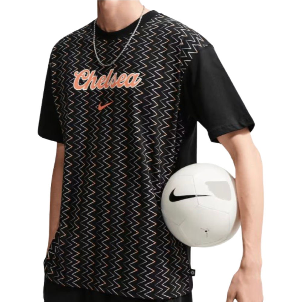 2026-2027 Chelsea Rave T-Shirt (Black) (Your Name)