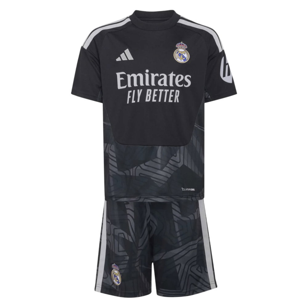 2026-2027 Real Madrid Home Goalkeeper Youth Kit (Courtois 1)