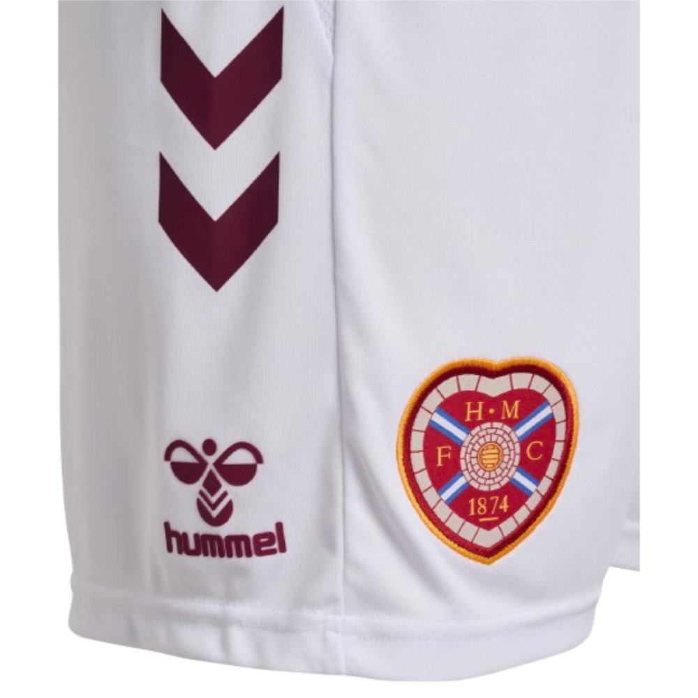 2026-2027 Hearts Home Shorts (White)