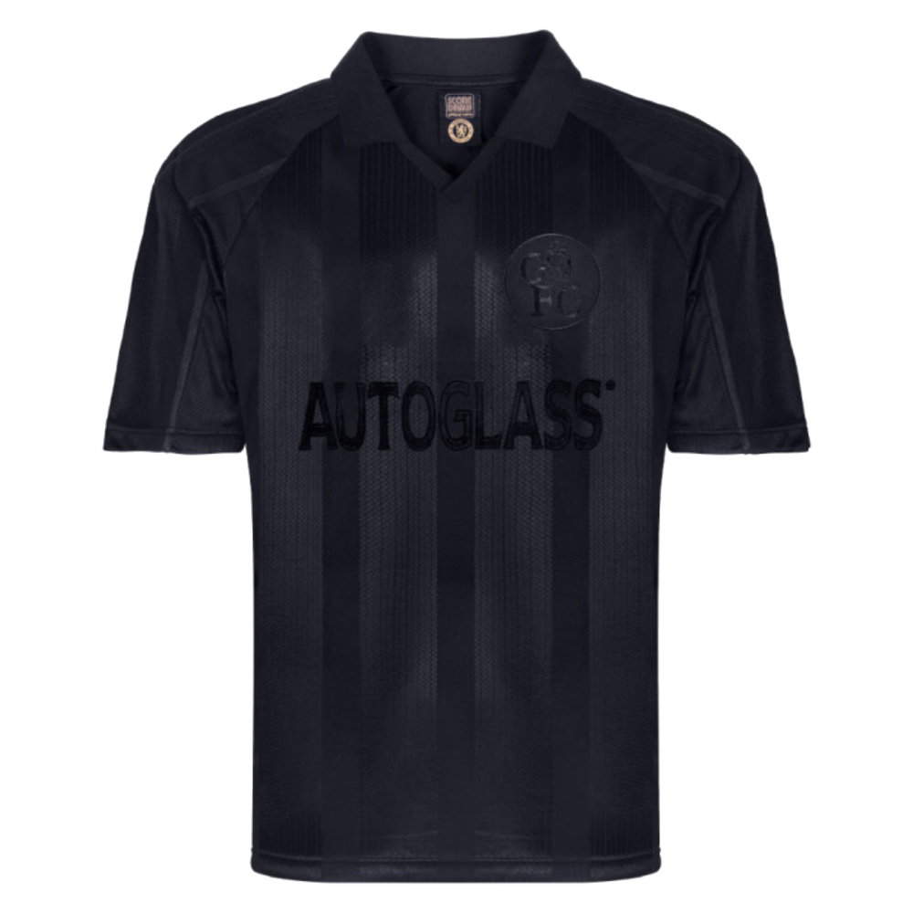 Chelsea 1998 Black Out Home Retro Shirt (Hazard 10)
