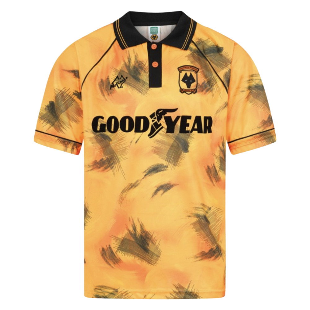 1993 Wolverhampton Wanderers Home Retro Shirt (Your Name)