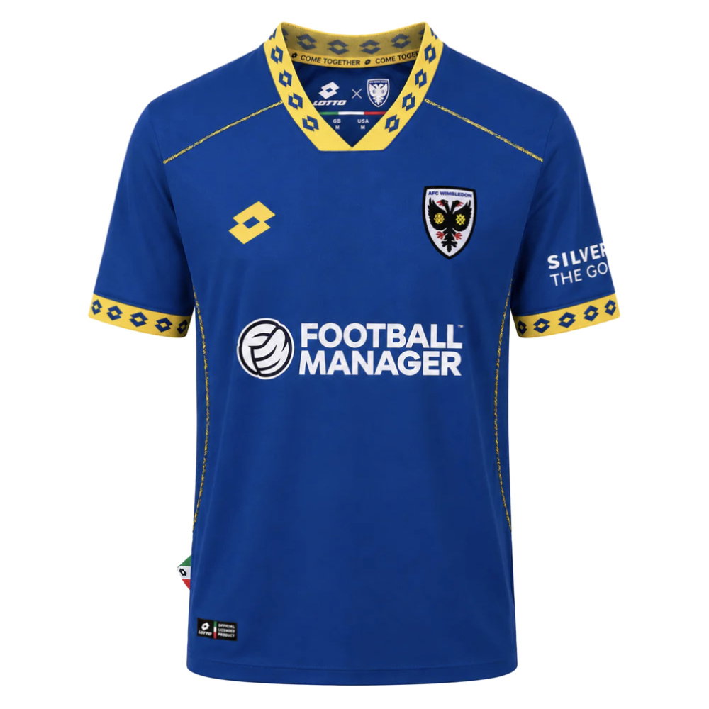 2026-2027 AFC Wimbledon Home Shirt (Your Name)