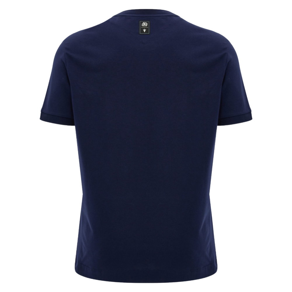 2026-2027 Scotland Rugby Ath Cotton T-Shirt (Navy)
