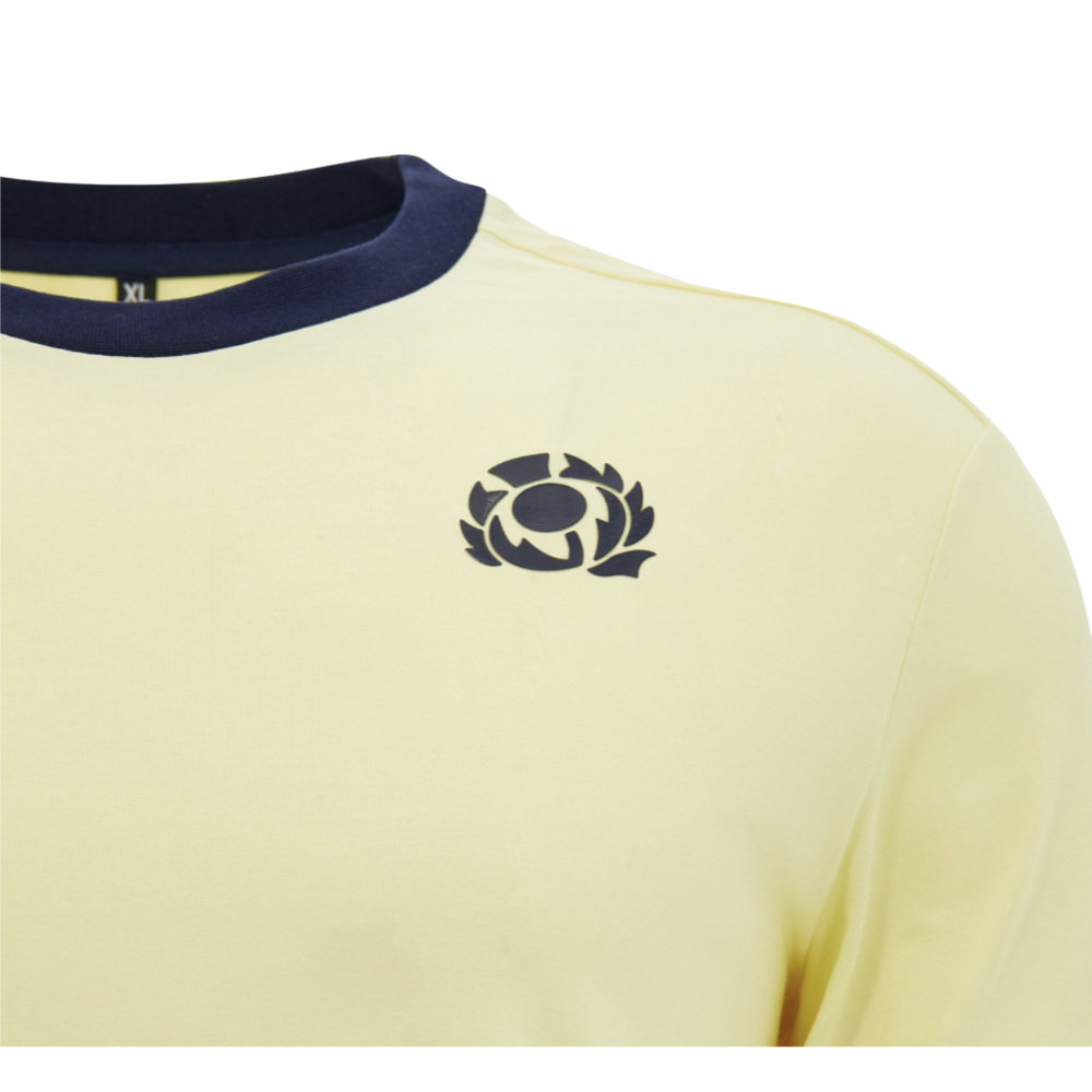 2026-2027 Scotland Rugby Ath Cotton T-Shirt (Sand)