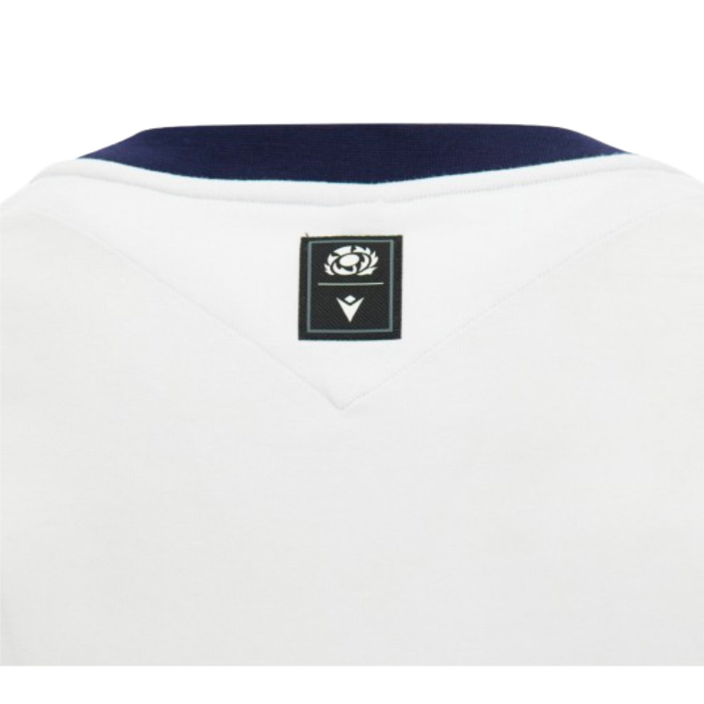 2026-2027 Scotland Rugby Ath Cotton T-Shirt (White) (Your Name)