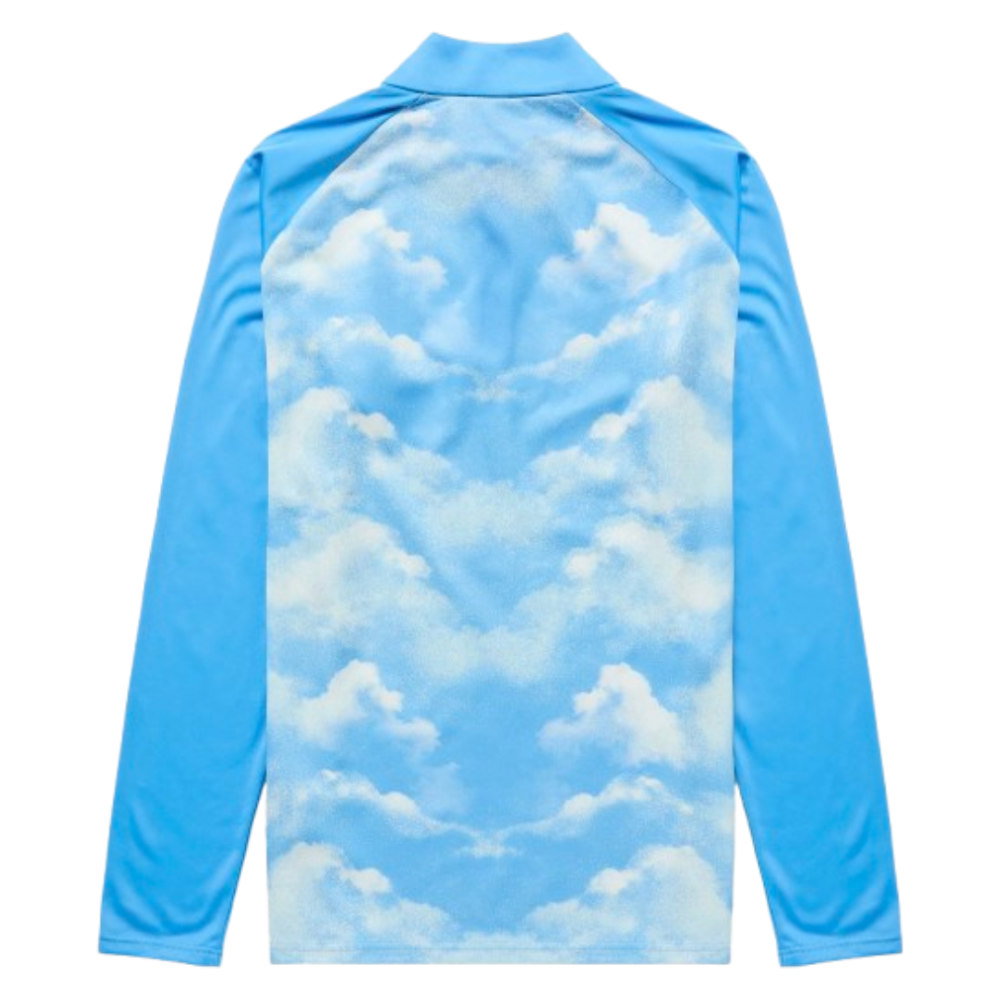 2026-2027 Man City Warm Up 1/4 Zip Top (Icy Blue)