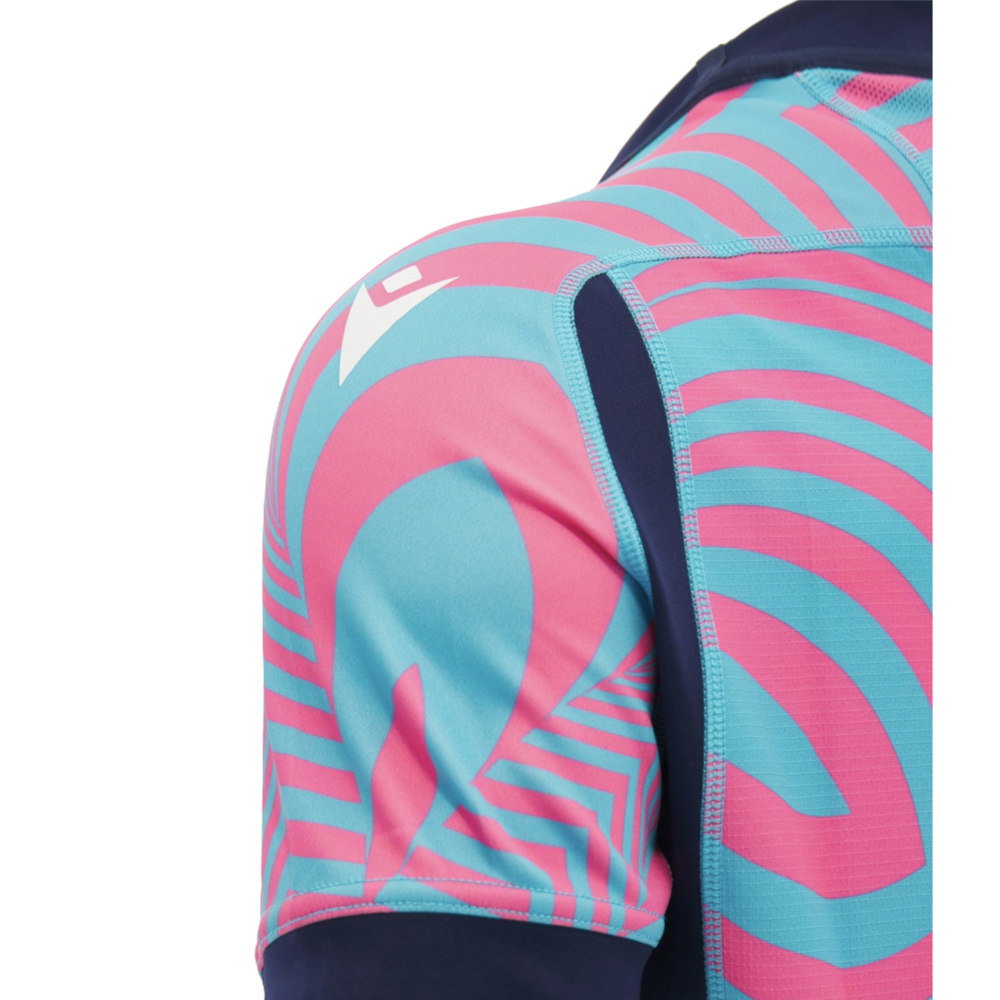 2026-2027 Scotland Rugby Training Jersey (Neon Pink) - Kids (Your Name)