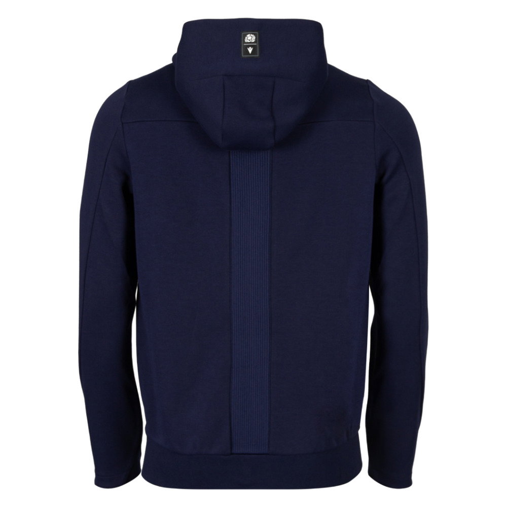 2026-2027 Scotland Rugby Ath Travel Full Zip Hoody (Navy)