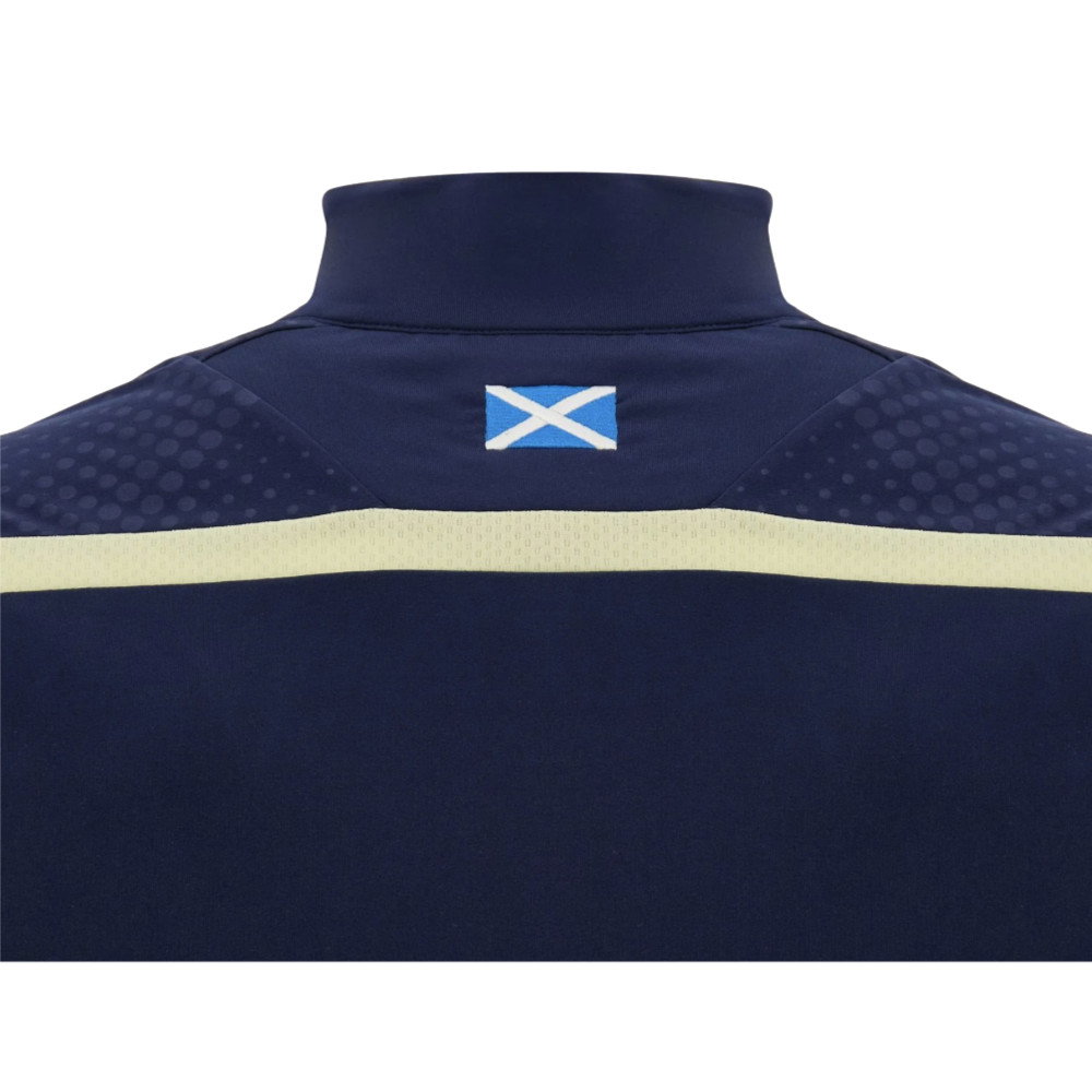 2026-2027 Scotland Rugby 1/4 Zip Training Top (Navy) - Kids