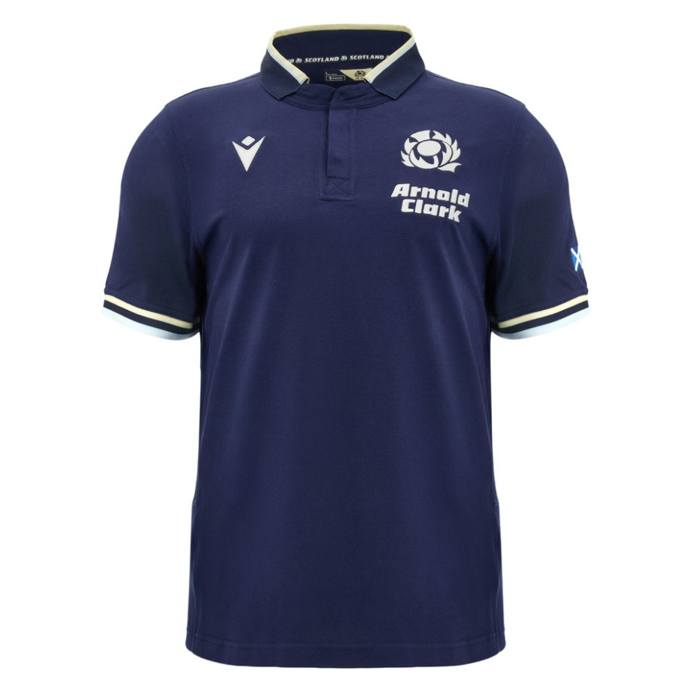 2026-2027 Scotland Rugby Home Cotton SS Shirt (Gray 5)