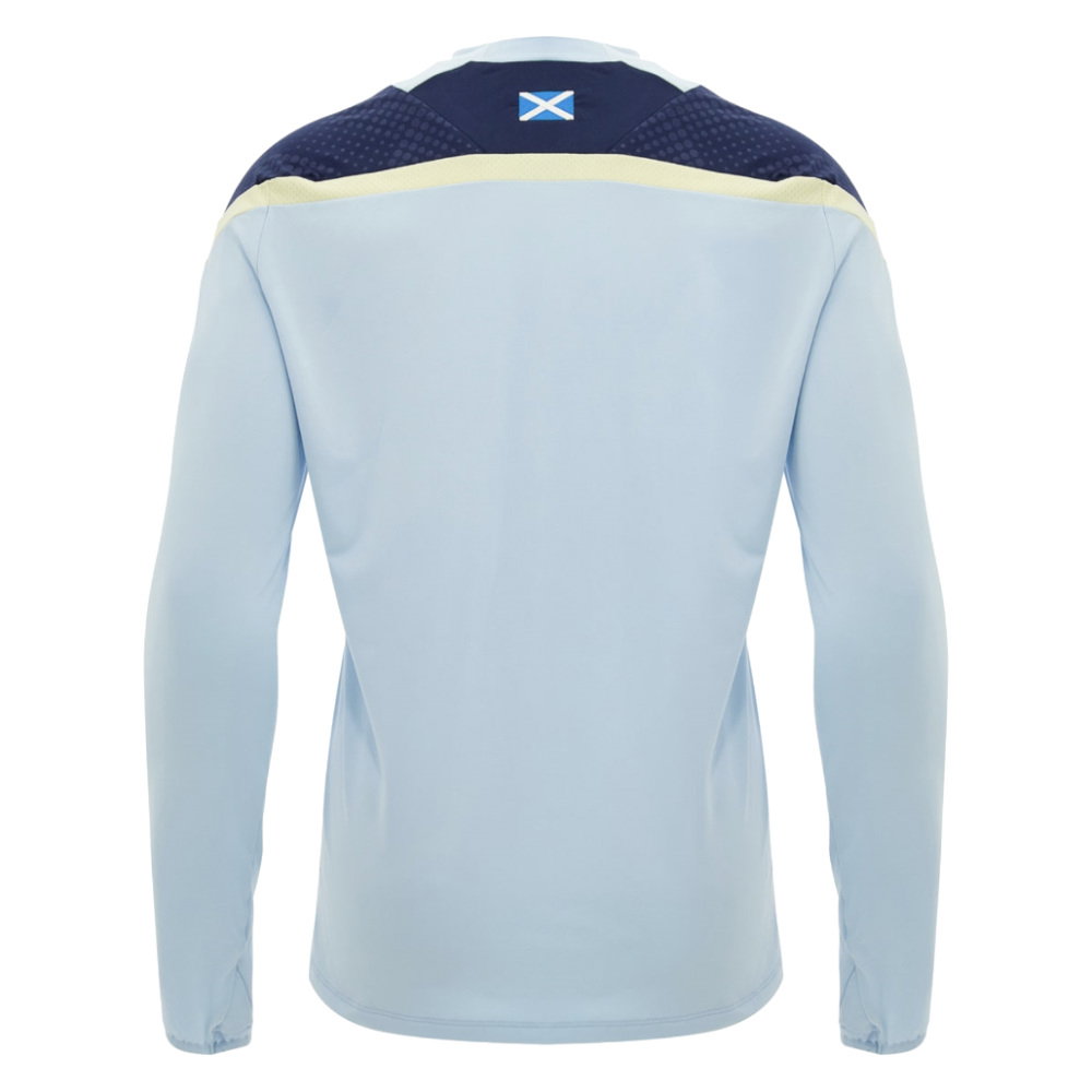2026-2027 Scotland Rugby Training Sweatshirt (Blue)