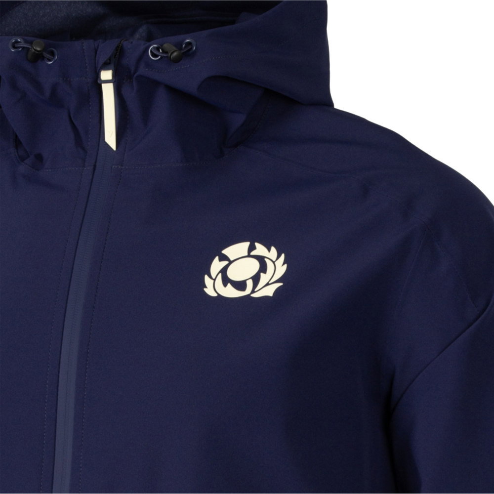 2026-2027 Scotland Rugby Ath Player Rainjacket (Navy)