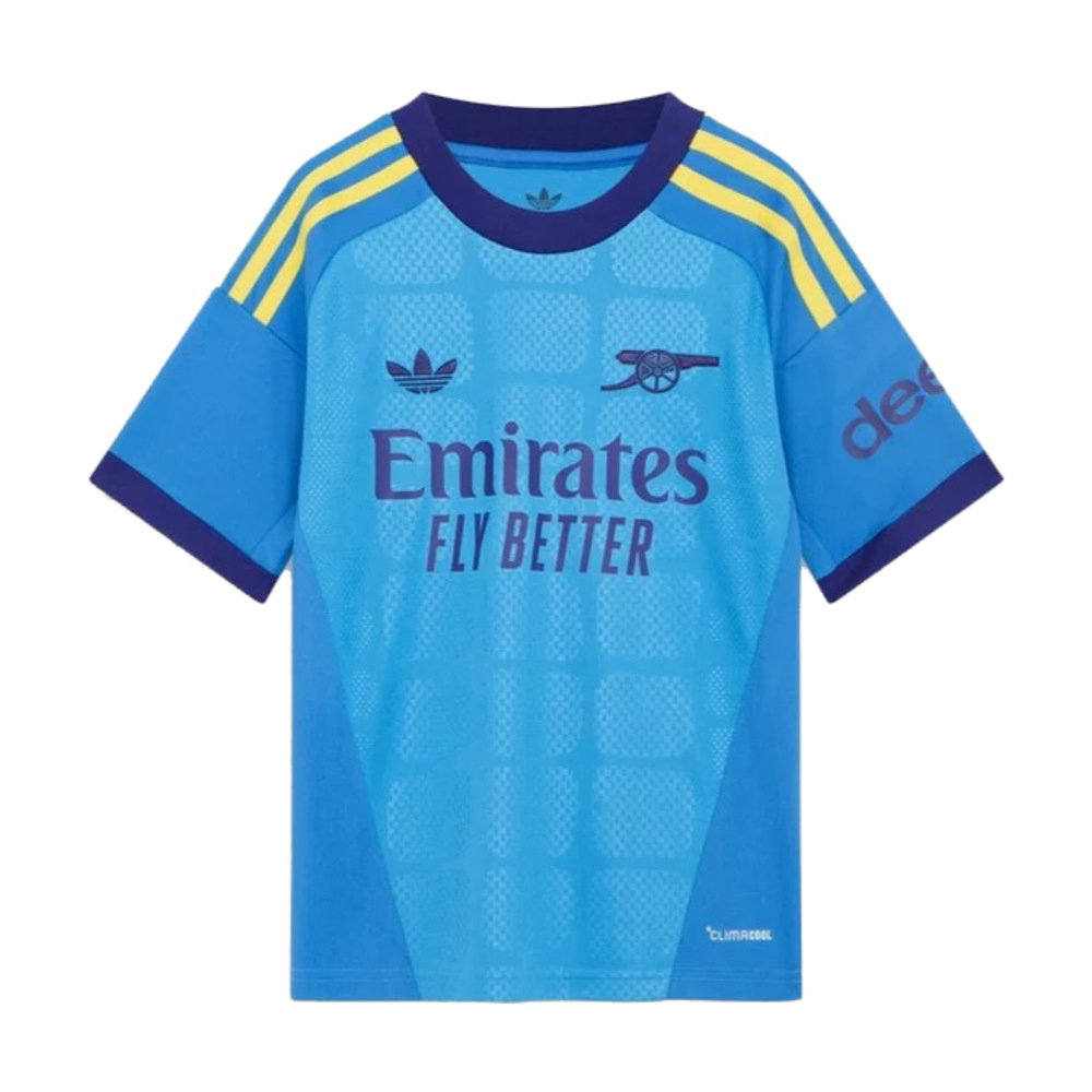 2026-2027 Arsenal Away Goalkeeper Shirt (App Sky Rush) - Kids (Lehmann 1)