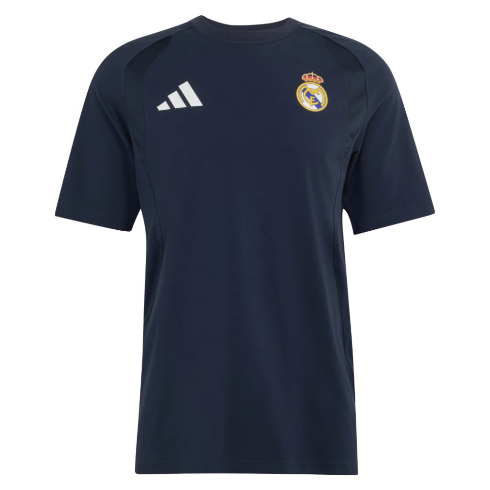 2026-2027 Real Madrid Tiro Travel Tee (Navy) (Ronaldo 7)