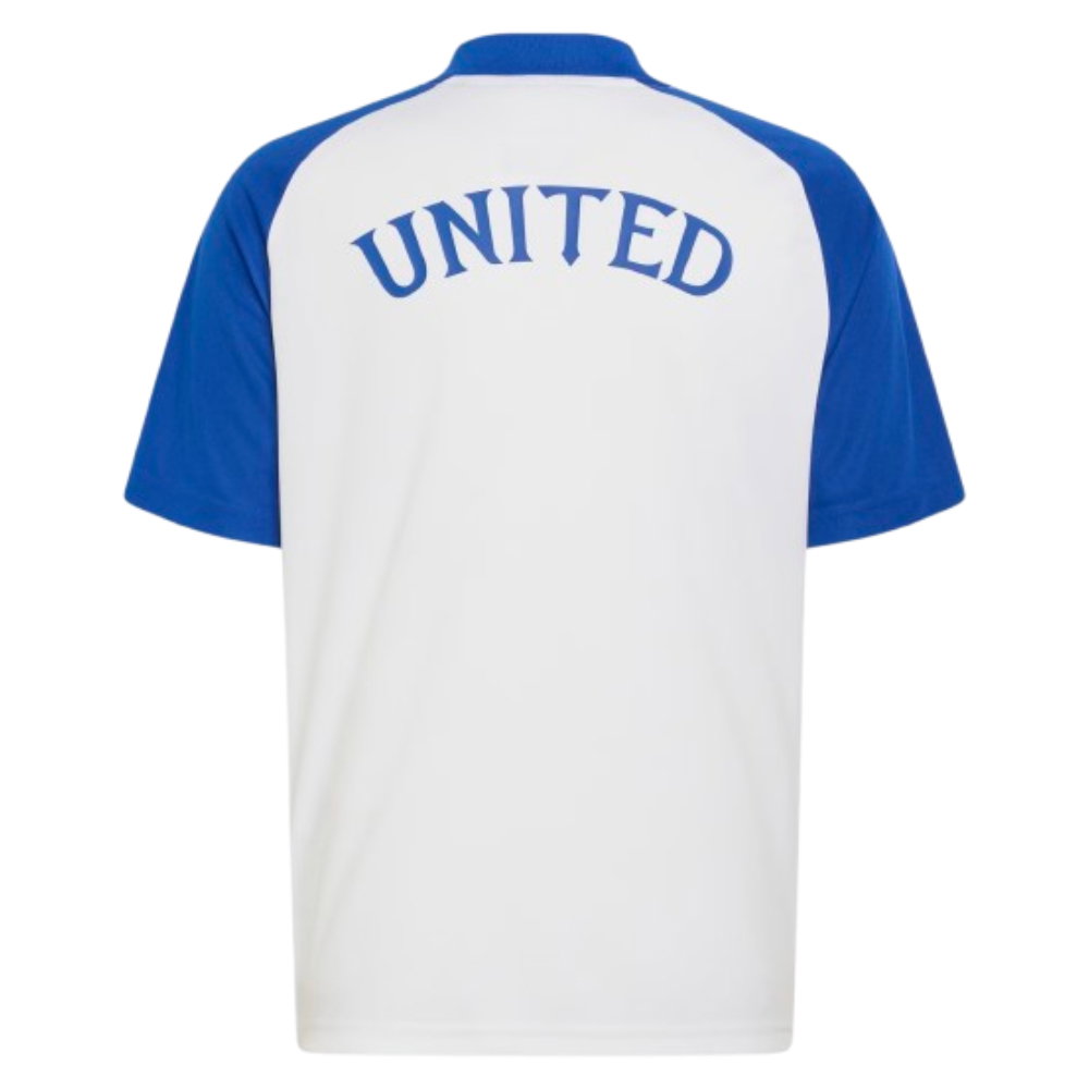 2026-2027 Man Utd Away Pre-Match Shirt (White) - Kids