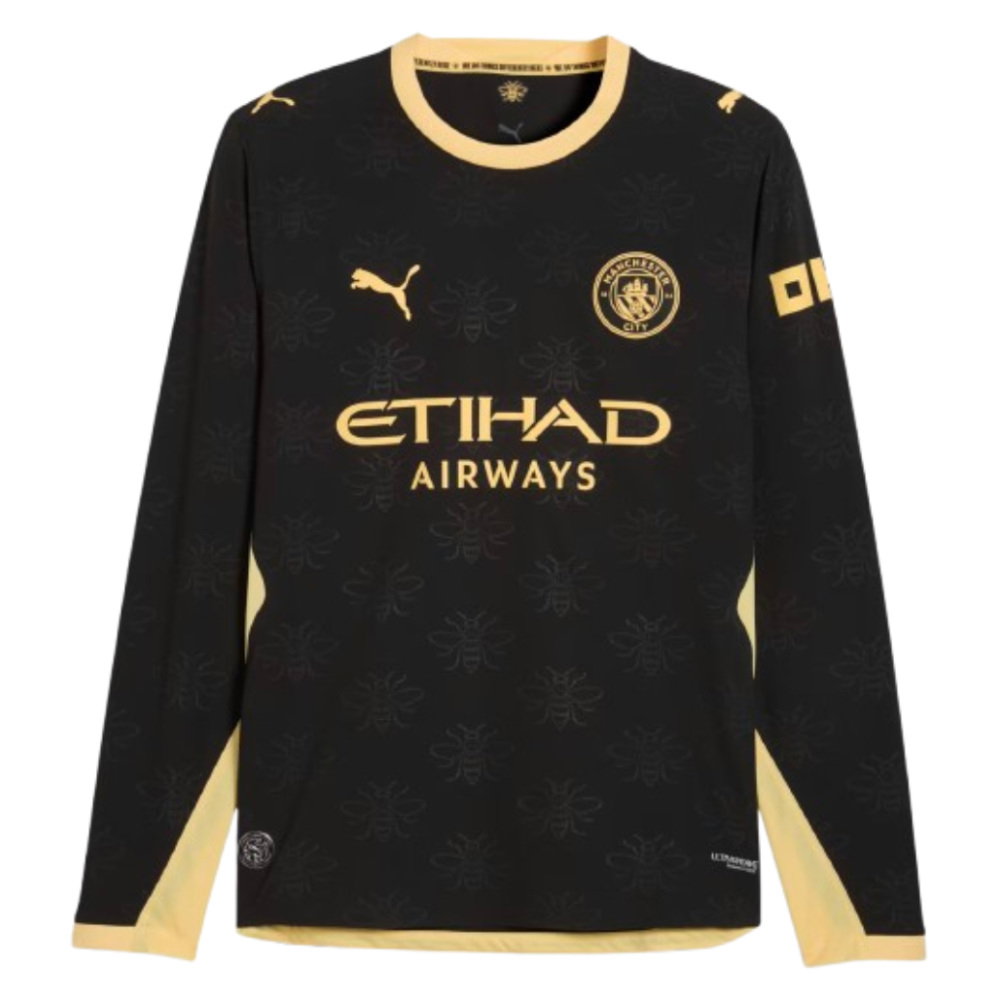 2026-2027 Man City Authentic Long Sleeve Away Shirt (Richards 2)