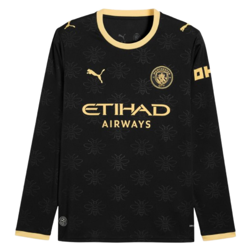 2026-2027 Man City Away Long Sleeve Shirt (Richards 2)