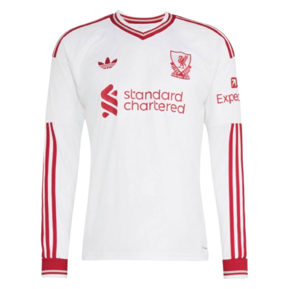 2026-2027 Liverpool Long Sleeve Away Shirt (Diogo J. 20)