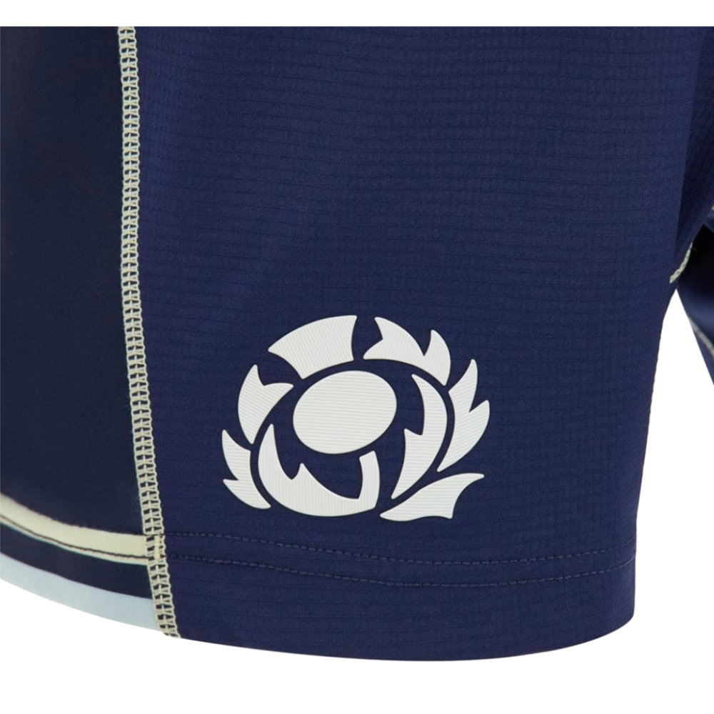 2026-2027 Scotland Rugby Home Shorts (Navy/Sand) - Kids