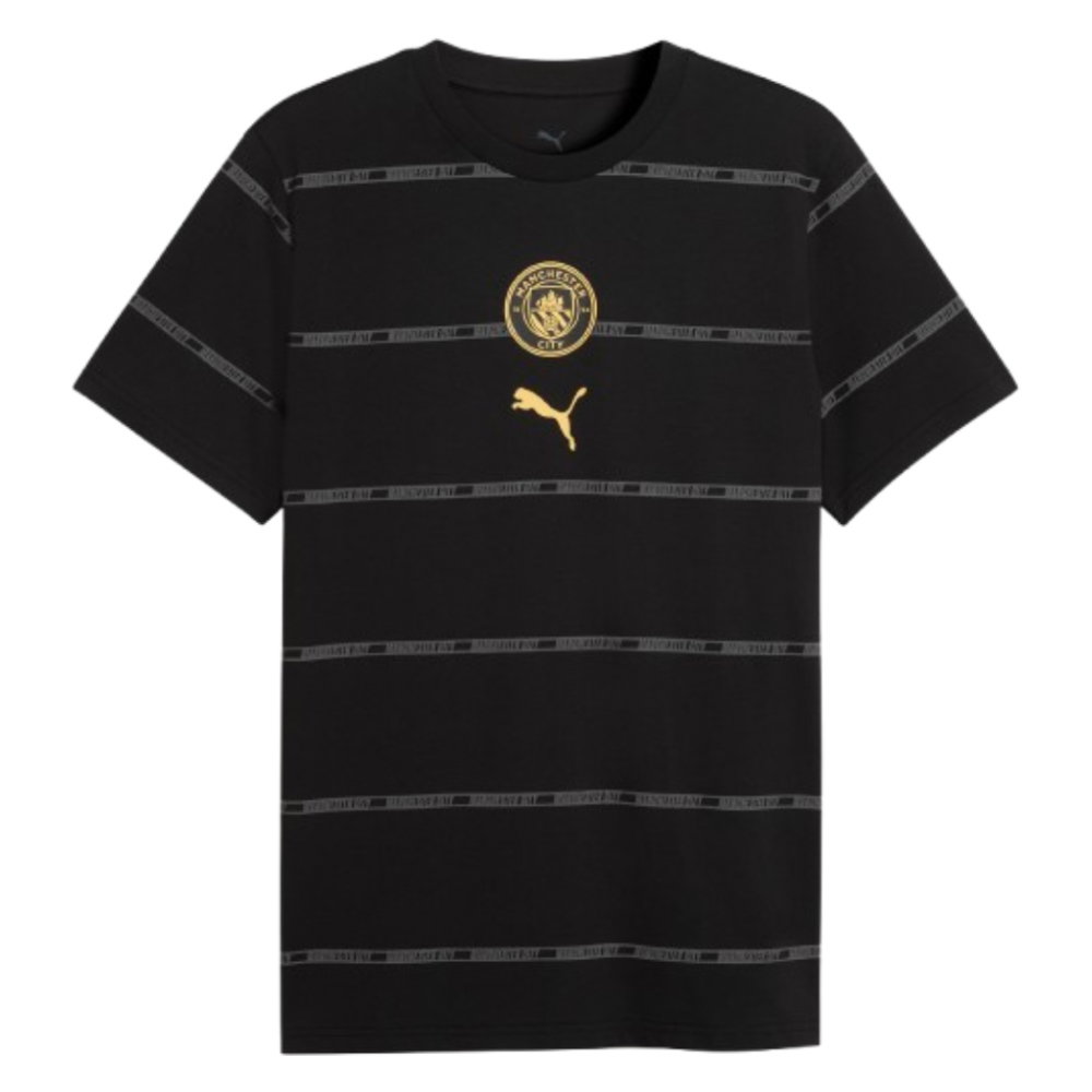 2026-2027 Man City ftblCulture Tee AOP (Black) (Bernardo 20)