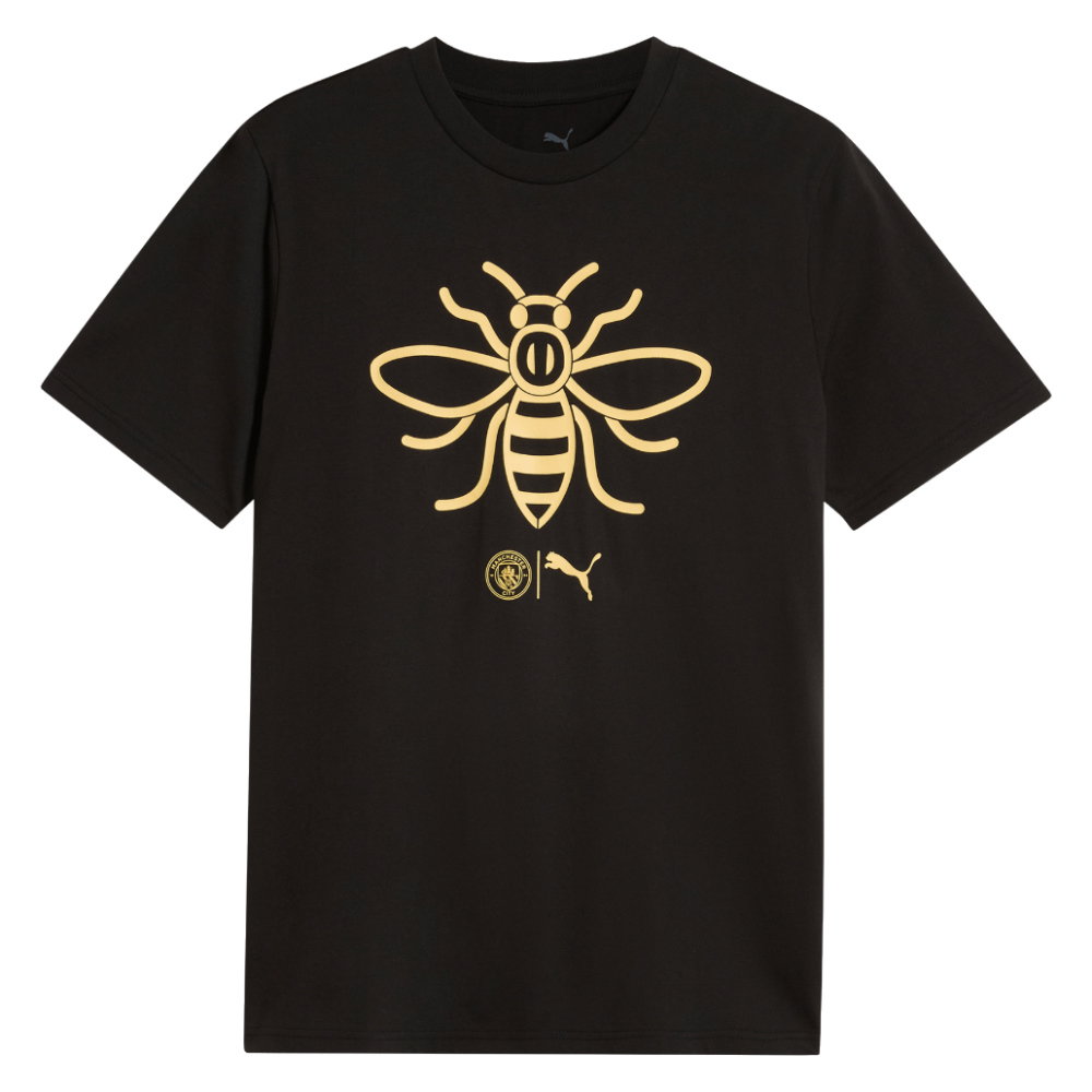2026-2027 Man City FtblCulture Tee (Black) (Bernardo 20)