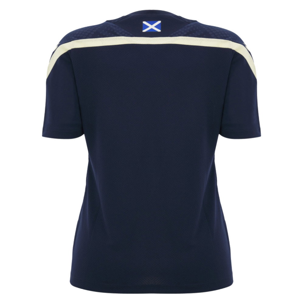 2026-2027 Scotland Rugby Training Shirt (Navy) - Womens