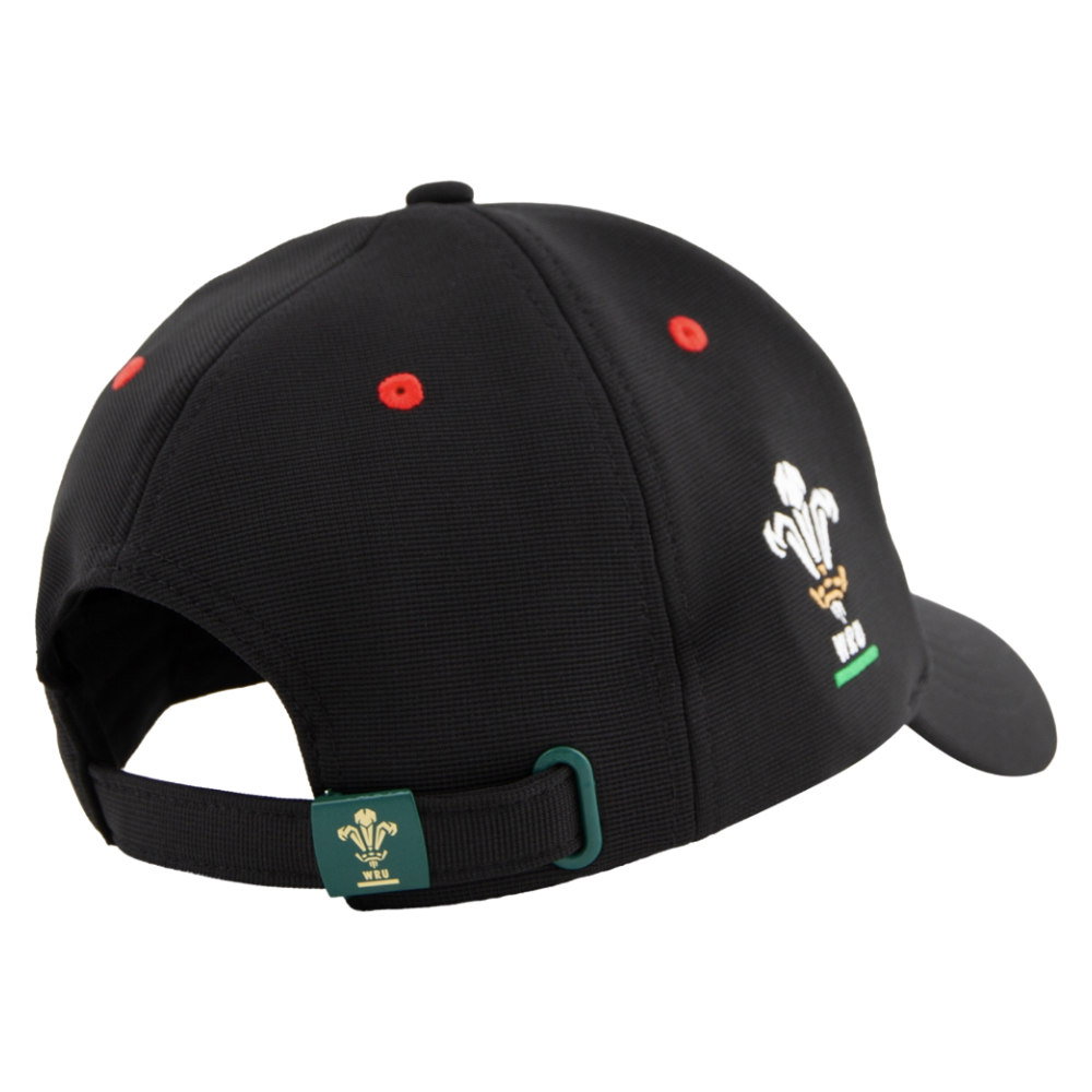 2026-2027 Wales WRU Rugby Baseball Cap (Black)