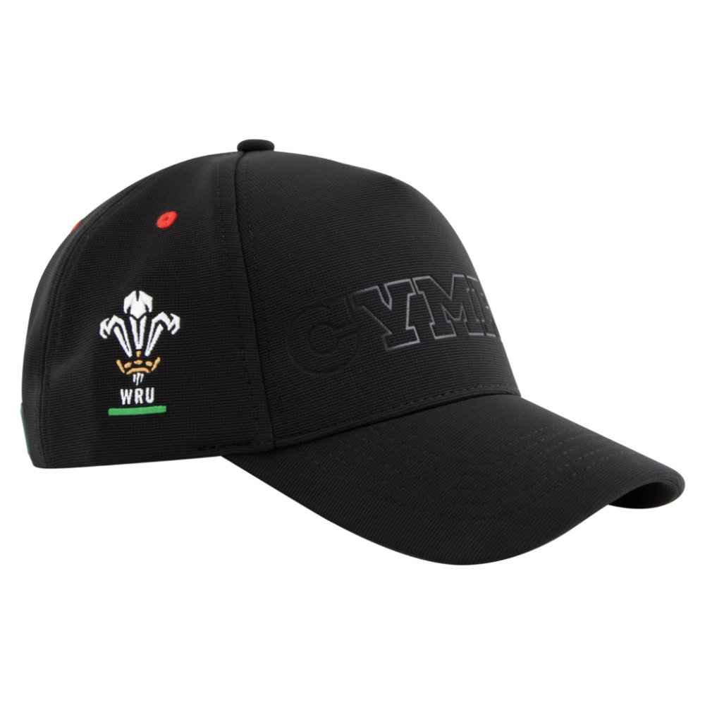 2026-2027 Wales WRU Rugby Baseball Cap (Black)