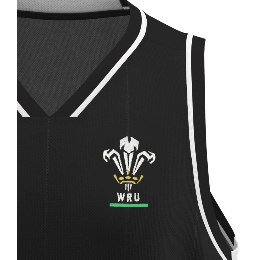 2026-2027 WRU Training Basketball Vest (Black) (Your Name)