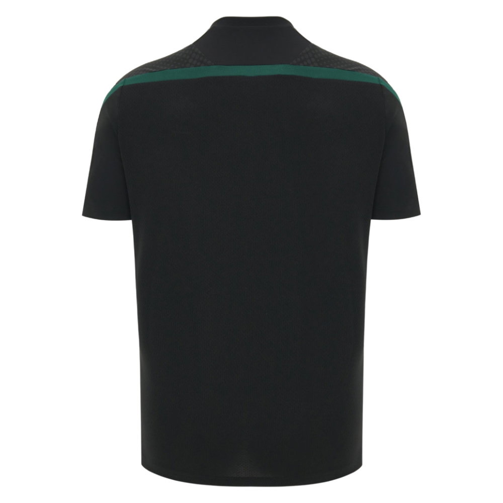 2026-2027 Wales WRU Rugby Player Training Shirt (Black) - Kids (Your Name)