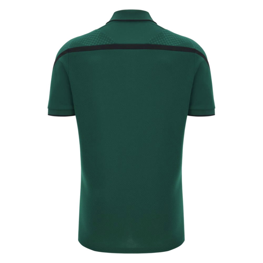 2026-2027 Wales WRU Rugby Travel Polo Shirt (Green)
